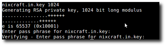 Openssl remove key password
